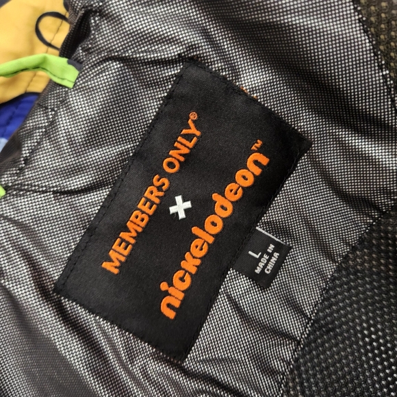 UNISEX Members Only RUGRAT Windbreaker Jacket  Size Large - Picture 9 of 9